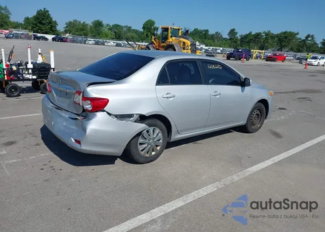 2011 Toyota Corolla Le from USA, damaged, VIN 2T1BU4EE5BC549582